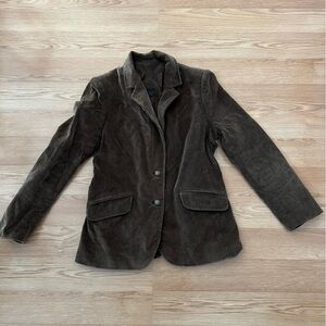 Vintage Corduroy Blazer. Medium Brown. Excellent condition.